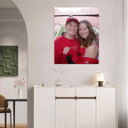 YXIMOX Custom 11" x 14" Art Print on Premium Canvas, Personalized with Your Image or Design, Large Wall Decor for Living Room, Office, Bedroom, Custom Canvas Artwork(11"x14",Unframe)