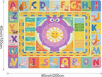 Kids Play Mat for Floor, ABC Playroom Baby Rug 60x80 Non Slip Padded Floor Mats for Kids(Type B)