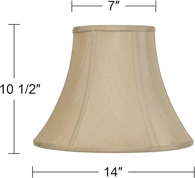 360 Lighting Westbury Traditional Floor Lamp Adjustable Height Standing Swing Arm 70" Tall Antique Brass Imperial Taupe Fabric Bell Shade Decor for Living Room Reading House Bedroom
