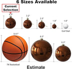 Bronze 4.0" Large Christmas Balls - Christmas Tree Decoration Ornaments Shatterproof Hanging Balls for Birthday Halloween Holiday Wedding Decorations Set of 4pcs