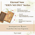 Hasegawa 永遠の今 | Hasegawa Original Low Smoke Japanese Incense Sticks | Agarwood & Sandalwood Blend | No Synthetic Fragrances (Mini, A Blend Agarwood & Sandalwood)