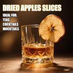 Dried Apples Slices For Simmer Pot,Dried Sliced apples no sugar added Snacks Bags Dehydrated Apples Slices For Fruit Tea Crafts Cake Decoration Cocktail Garnish Table Scatters Potpourri Candle