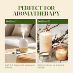 Essential Oils Set, Aromatherapy Essential Oil Kit for Diffuser, Candle, Soap Making, Massage, Skin Care (48 x 5ml) - Sandalwood, Eucalyptus, Lavender, Tea Tree, Peppermint Aromatherapy Oil