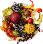 Aromatique Autumn Cherry Scented Potpourri Bag 7.5oz - Decorative Home Fragrance Decor Sachet Dried Flowers Botanicals, Long Lasting Room Air Freshener Deodorizer Catchall Bowl Filler Decoration Gifts