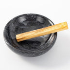 Incense Holder, Natural Marble Incense Holder for Sticks with 9 Holes, Handmade Incense Stick Burner Ideal for Smudging, Incense Burning, Decoration