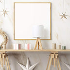 Small Table Lamp, Cute Kids Desk Lamp with Fabric Shade Wood Tripod Base Nightstand Lamp for Kids, Office, Study Room, Bedroom, Dorm, Coffee Table (White)