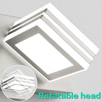 SOLFART Bathroom Vanity Light Over Mirror - 4 Light Led Vanity Light Fixture 26inch Matt Lights for Medicine Cabinet