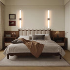 Modern Wall Sconce 30.4 Inch Brushed Nickel Bathroom Sconces Led Wall Lights with Acrylic Shade Hardwired Long Vanity Lighting Fixtures Over Mirror for Bedroom Living Room Hallway