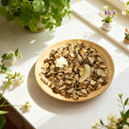 Spring Potpourri,Jasmine Scented Potpourri Bowl Filler, White Decorative Dried Flower, Bathroom Vase Decor(10.5 oz/2 Packs)