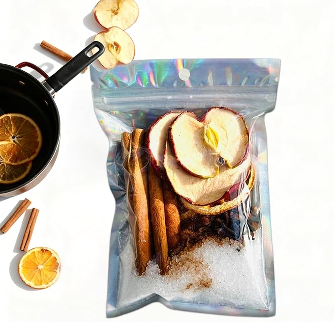 Intention Simmer Pot Blends, Reiki-Infused Simmer Pot for Stove Potpourri Mix, for Intentional Home Ambience, Cozy Home Ritual Spaces & Mindful Living (1,Apple Cinnamon)