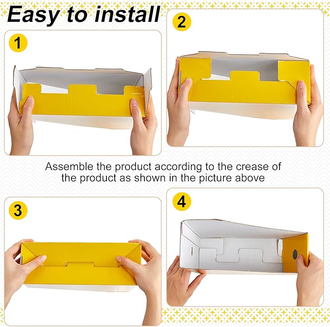 Thenshop 24 Pcs Cardboard Magazine File Holders Magazine Book Bin Box with Label Sticker Paper Organizer Storage Folder for Desk Shelves School Classroom Office Supplies(Classic,Colorful)