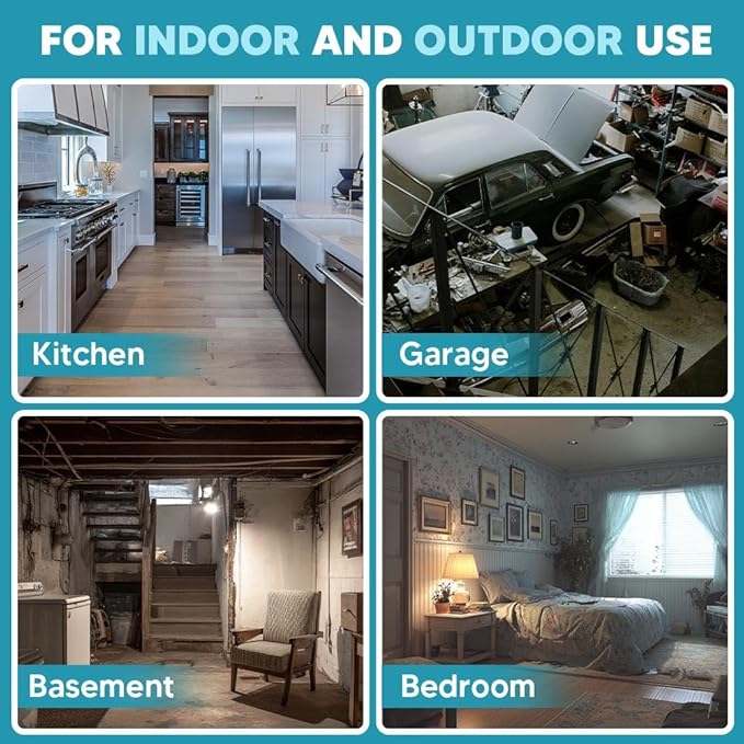 Rodent Repellent Indoor, Mouse Repellent, Mice Repellent Indoor, Rat Repellant, Peppermint Mice and Rat Deterrent to Keep Rodents Away from Nesting, Covers 60 sq. ft, Safe for Kids & Pets-8P