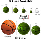 Lime Green 8.0" Extra Large Christmas Ornaments - Christmas Tree Decoration Balls Shatterproof Hanging Shiny Balls for Birthday Holiday Wedding Decorations Set of 2pcs
