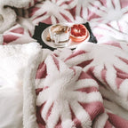 LOMAO Sherpa Fleece Blanket Fuzzy Soft Throw Blanket Dual Sided Blanket for Couch Sofa Bed (Pink, 90''x90'')