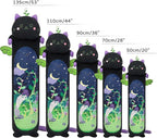 Mewaii Long Cat Plush 5 Sizes, 120% Extra Filling Giant Plushness Kids Body Pillow, Kawaii Cute Black Cat Stuffed Animals Plushies, Big Long Body Pillow Black Cat Plush Gift for Girls 53”