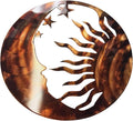 The Moon, the Sun and the Stars Metal Wall Art
