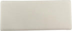 HomePop Large Storage Bench with Nailhead Trim - Cream