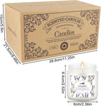 24 Pack Candles for Home Scented Aromatherapy Candles Gifts Set for Women, Natural Soy Wax Candle, 3.5 oz Long Lasting Candles, Birthday, Valentine, Christmas, Anniversary Present