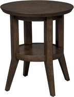 Ventura BLVD Round End Table