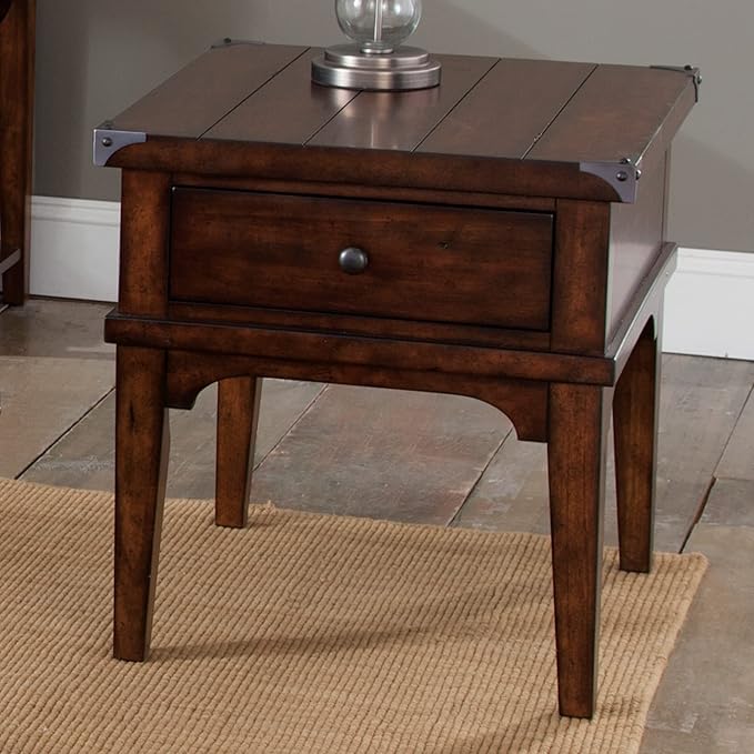 LIBERTY FURNITURE INDUSTRIES, INC. Aspen Skies 3 Piece Set (1-Cocktail 2-End Tables)