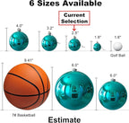 Teal 2.5" Christmas Balls Christmas Tree Decoration Ornaments Shatterproof Hanging Balls for Birthday Halloween Holiday Wedding Decorations Set of 18pcs