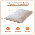 MAXYOYO 3 in 1 Kids Bean Bag Chair Bed, Convertible Chair Folds from Bean Bag to Lounger, Child Floor Sofa for Gaming, Reading, Floor Mattress with High-Density Foam Filling