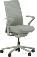 Branch Verve Chair - High Performance Executive Office Chair with Contoured Back and Adjustable Lumbar Support - High Density Foam Cushion and 3D Knit Back - Fits 5' to 6', Up to 275 lbs, Mint
