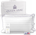 Queen Anne Hotel Collection Pillows – Luxury Down Alternative Bed Pillows (2-Pack, King Medium) – Ultimate Comfort, Hypoallergenic, Made in The USA