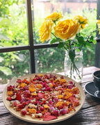 Valentine Potpourri Bowl Filler, Rose Scented Potpourri Bowl Filler with Dried Flowers, Spring Potpourris Gifts for Natural Home Decor, Birthday, Valentine’s Day, Mother’s Day, Housewarming, Holiday