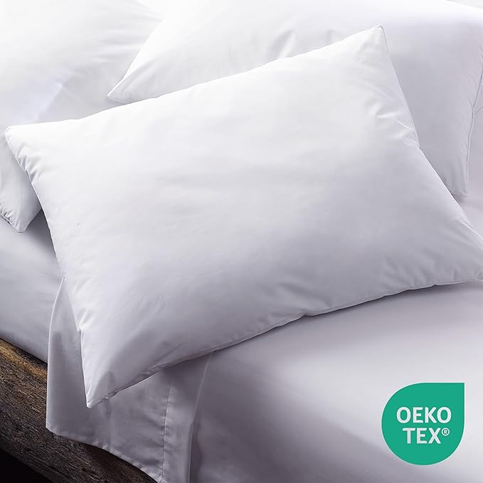 Martex 2-Pack King Size Bed Pillows - King Pillows Set of 2 - Twin Pack Pillows - Hotel Pillows - Cozy Premium Bedding - Pillows for All Sleep Positions