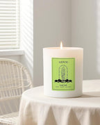 AOOVOO Sage Scented Candles for Women - Aromatherapy Candle with Crystals Inside, 10oz Soy Candles for Home Scented, Birthday Gifts Valentines Day Candle for Women Mom