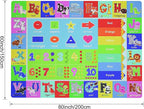 Baby Play Mat for Floor, Non-Slip Playmat for Toddlers & Infants, Extra Thick Large Padded Educational ABC Kids Rug for Crawling & Playing Super Soft Plush Surface to Keep Safe(60"x80")
