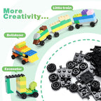 Lekebaby Classic 1546 Pieces Building Bricks Kit Basic Brick Set for Kids Creative Play, Compatible with All Major Brands,Educational Toy for Boys Girls 6 Years Old and Up