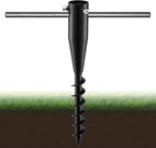 Umbrella Stands for Outside, Heavy Duty Beach Umbrella Sand Anchor Metal Outdoor Umbrella Base In Ground Umbrella Holder Stand No Dig Screw In Ground Anchor