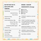iGAOZM Dried Orange Slices,Dehydrated Oranges Slices For Cocktails,3.52oz/100g,No Sugar Added No Additives,Dried Citrus Fruit wheel For Drinks,Cakes,Citrus Garnish