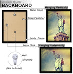 100% Solid Wood 11x15 Picture Frame Set of 3, Black Frame for 11 x 15 Inch Picture Poster Photo, Light Weight 11 by 15 HQ Matte Black Frame for Wall - 3 Pack/Black/11 x15