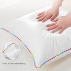 LEBO 22 x 22 Outdoor Waterproof Pillow Inserts - TPU Coated, Soft Fluffy Down Alternative Decorative Pillows for Patio Couch Sofa - White, Pack of 2