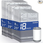 Travel Vacuum Storage Bags with Rechargeable Air Pump, 18 Pack Portable Space Saver Bags, Compression Bags for Clothing, Bedding, Seasonal Storage & Packing Bags for Moving