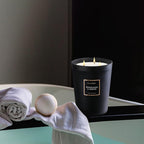 HomeLights Scented Candles | Large Jar 33.3 Oz Natural Soy Candle | 130 hrs with 3 Cotton Wicks, Sandalwood Jasmine Home Fragrance Candles Gift