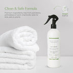 FIELD FLEUR Cut Grass Linen & Room Spray 15.5 oz - Aromatic & Refreshing Bedding & Fabric Mist - Air Freshener for Clothes & Sofas - Notes of Clover, Green Grass, Wisteria & Jasmine - Made in USA