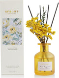 Reed Diffuser Set –Scented Diffuser with Sticks Home Fragrance Diffusers for Home Reed Diffuser for Bathroom Shelf Decor (4.06oz Pear Freesia)