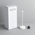 Cordless Table Lamp Rechargeable LED Table Lamps Battery Operated 4000mAh Touch Dimmable Wireless Lamp Waterproof Portable Outdoor Table Light for Restaurants and Dining Home Indoor/Outdoor Use