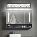 SOLFART 4 Light Vanity Light Bathroom Lights Over Mirror Modern Lights Over Mirror Gloss Chrome LED Bathroom Wall Lighting