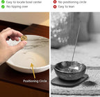 Incense Holder for Sticks Round Insence Bowl Minimalist Plate 6.2 ” Width