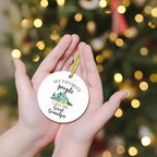 Great Grandpa Gifts Ceramic Christmas Ornaments, GreatGrandpa Christmas Tree Ornaments, Xmas Birthday Gifts for GreatGrandpa, My Favorite Call Me Great Grandpa Decorative Hanging Ornament