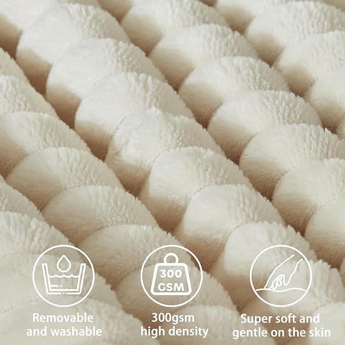 Headboard Wedge Pillow + A Long Neck Roll Pillow Body Pillow，Large Headboard Pillow with Removable Cover (Beige, Queen：59x8x20 inches)