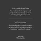 Antica Farmacista Home Ambiance Diffuser - Long-Lasting Reed Scent Diffuser - Luxury Room Freshener Gift - Prosecco, 3.4 fl oz