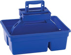Little Giant Stable Storage Box and Stool DuraTote Stool and Tote Box with Carrying Handle (Blue) (Item No. DTSSBLUE)