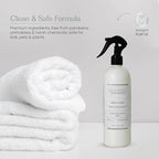 FIELD FLEUR Yuzu Sage Linen & Room Spray 15.5 oz - Aromatic & Refreshing Bedding & Fabric Mist - Air Freshener for Clothes & Sofas - Notes of Yuzu, Mandarin, Sage & Eucalyptus - Made in USA