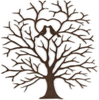 SIGNLEADER Metal Wall Art Decor Heart-Shaped Tree of Love Abstract Wall Sculpture Hangings Home Decoration for Living Room, Bedroom, Bathroom, Kitchen, Outdoor - 30" Bronze